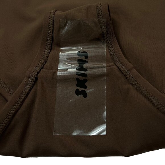 SKIMS Shaping Swim Cami One Piece Cocoa Womens Small - Picture 9 of 13